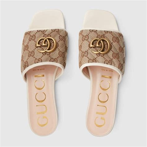 gucci mules double g|gucci slides women.